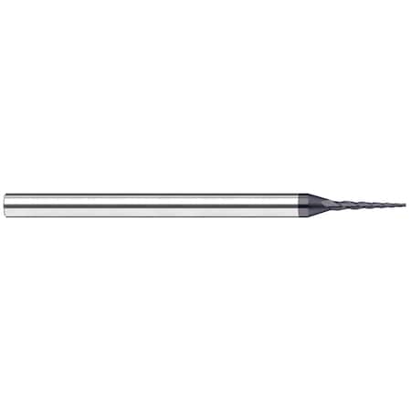 Harvey Tool Miniature End Mill - Tapered - Square 0.0930" (3/32) Cutter DIA x 0.9300" Length of Cut 27193-C6